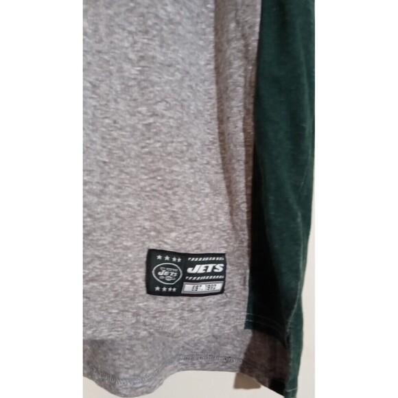 New York Jets Grey/Green T-Shirt Official NFL Team Apparel Men's XL, EUC Nice! - Picture 6 of 8